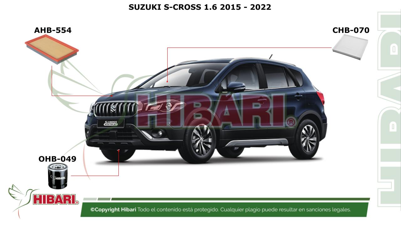 Lee más sobre el artículo SUZUKI S-CROSS 1.6 2015 – 2022